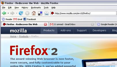 Firefox Tabs