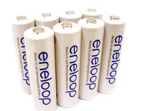 image of eneloop batteries