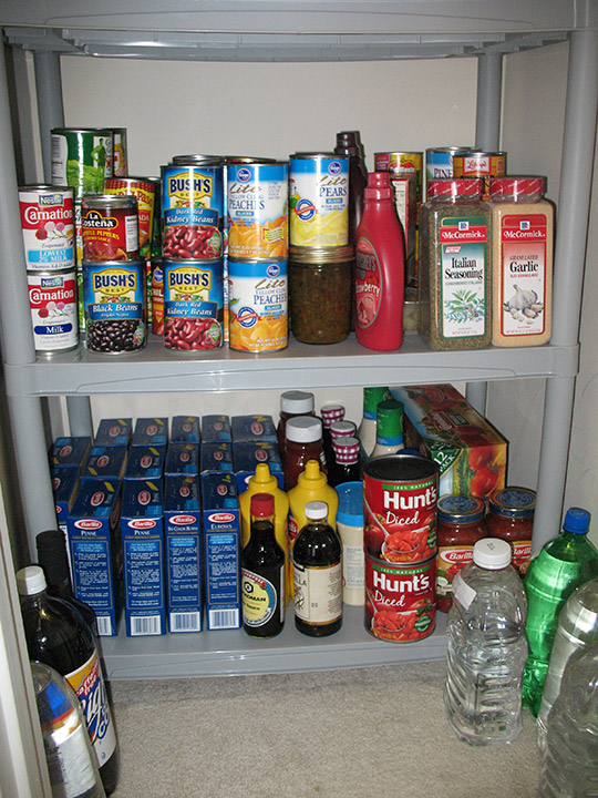 Food Storage Tips - Hack Your Coat Closet - Part 2 | GeekInspired.com