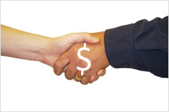 image of a hand shake