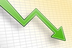 Chart in decline