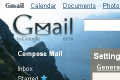 Gmail Mountain Theme